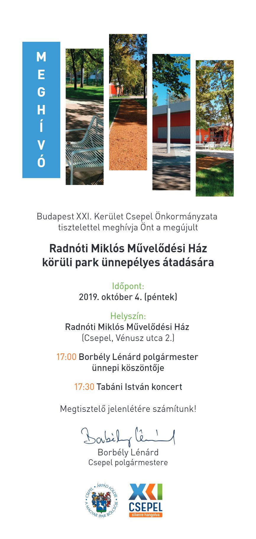 Meghivo Radnoti Miklos Muvelodesi Haz park atado 1 2